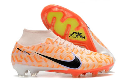 Nike Air Zoom Mercurial Superfly 9 Academy FG Football Boots - Orange/Black/Purple