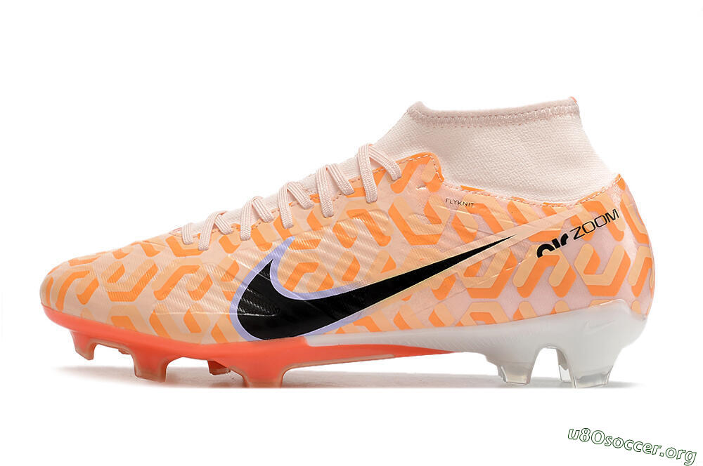 Nike Air Zoom Mercurial Superfly 9 Academy FG Football Boots - Orange/Black/Purple 3