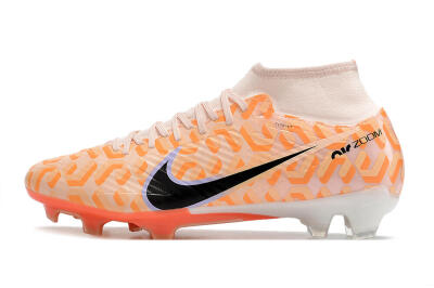 Nike Air Zoom Mercurial Superfly 9 Academy FG Football Boots - Orange/Black/Purple