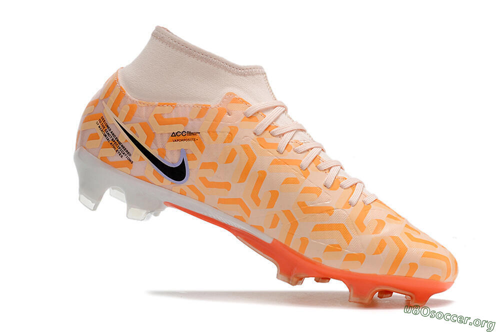 Nike Air Zoom Mercurial Superfly 9 Academy FG Football Boots - Orange/Black/Purple 4
