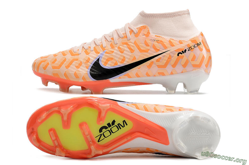 Nike Air Zoom Mercurial Superfly 9 Academy FG Football Boots - Orange/Black/Purple 1