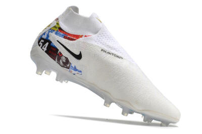 Harry Kane x Nike Phantom GX DF Elite FG Football Boots - White/Gold/Blue