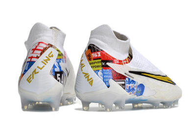 Harry Kane x Nike Phantom GX DF Elite FG Football Boots - White/Gold/Blue