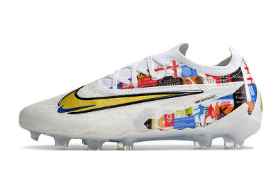 Harry Kane x Nike Phantom GX Elite FG Football Boots - White/Gold/Blue