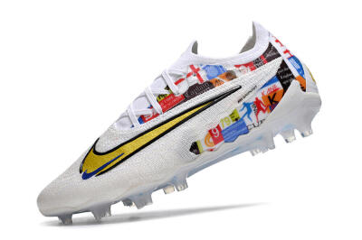 Harry Kane x Nike Phantom GX Elite FG Football Boots - White/Gold/Blue