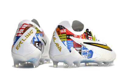 Harry Kane x Nike Phantom GX Elite FG Football Boots - White/Gold/Blue
