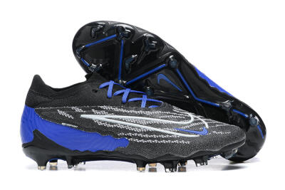 Nike Phantom GX Elite FG Football Boots - Black/White/Blue