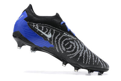 Nike Phantom GX Elite FG Football Boots - Black/White/Blue