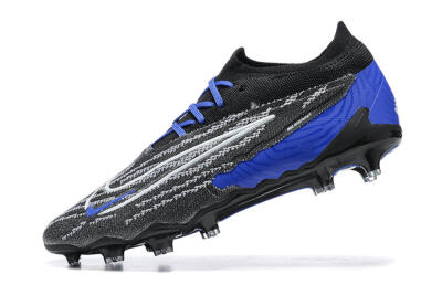 Nike Phantom GX Elite FG Football Boots - Black/White/Blue