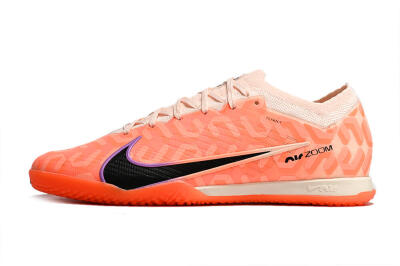 Nike Air Zoom Mercurial Vapor 15 Elite IC Football Shoes - Pink/Black/Purple