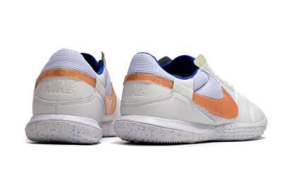 Nike Street Gato IC Football Shoes - White/Pink/Blue