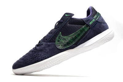 Nike Street Gato IC Football Shoes - Blue/Black/Green