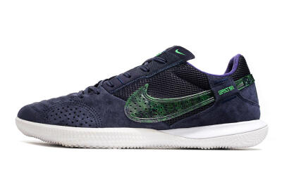 Nike Street Gato IC Football Shoes - Blue/Black/Green