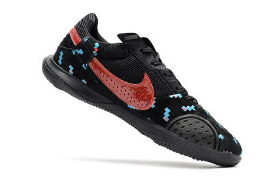 Nike Street Gato IC Football Shoes - Black/Blue/Red