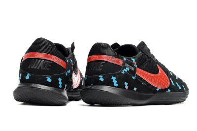 Nike Street Gato IC Football Shoes - Black/Blue/Red