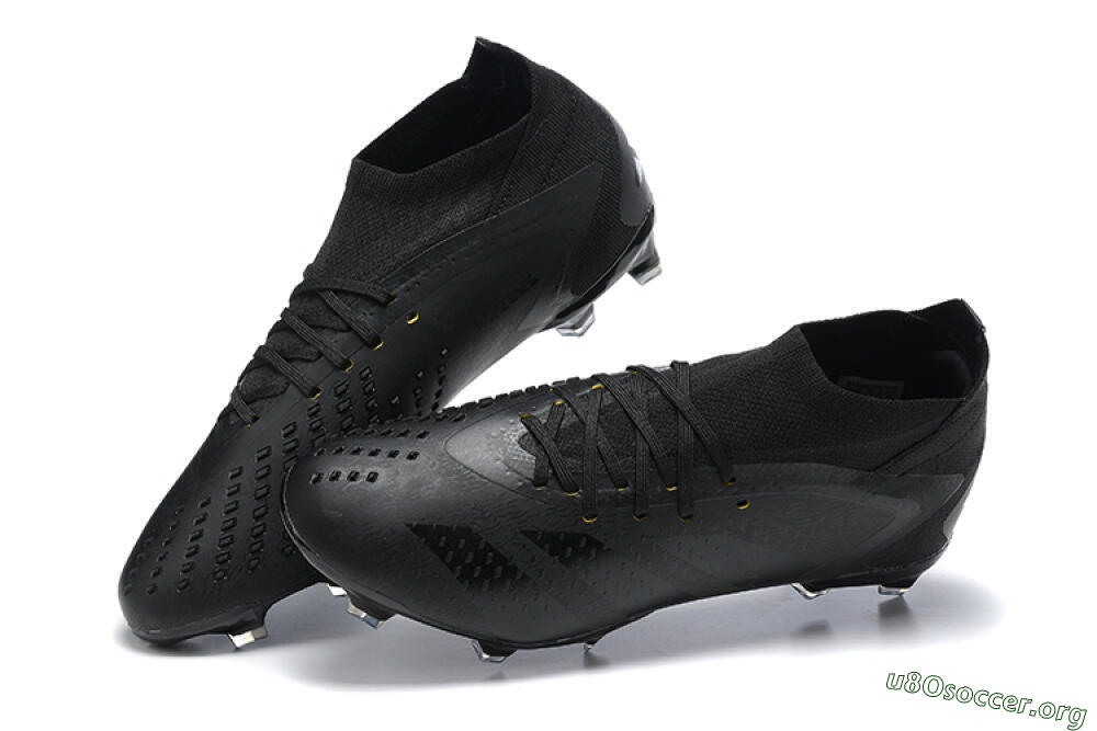 Adidas Predator Accuracy+ FG Football Boots - Black/Black 5