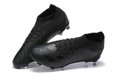 Adidas Predator Accuracy+ FG Football Boots - Black/Black