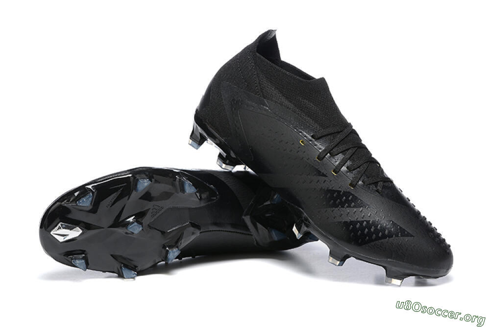 Adidas Predator Accuracy+ FG Football Boots - Black/Black 4