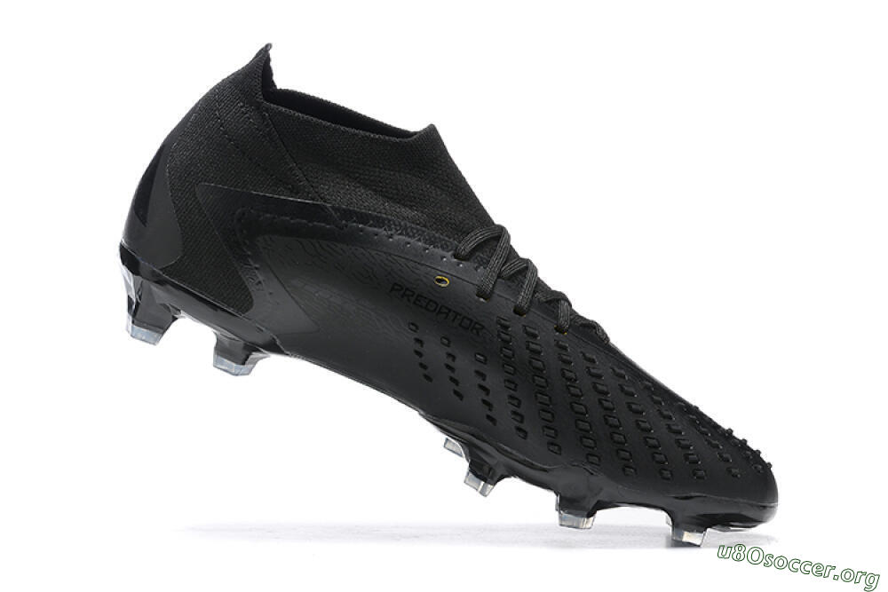 Adidas Predator Accuracy+ FG Football Boots - Black/Black 6