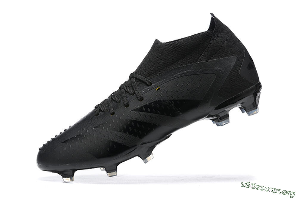Adidas Predator Accuracy+ FG Football Boots - Black/Black 7