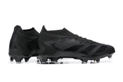 Adidas Predator Accuracy+ FG Football Boots - Black/Black