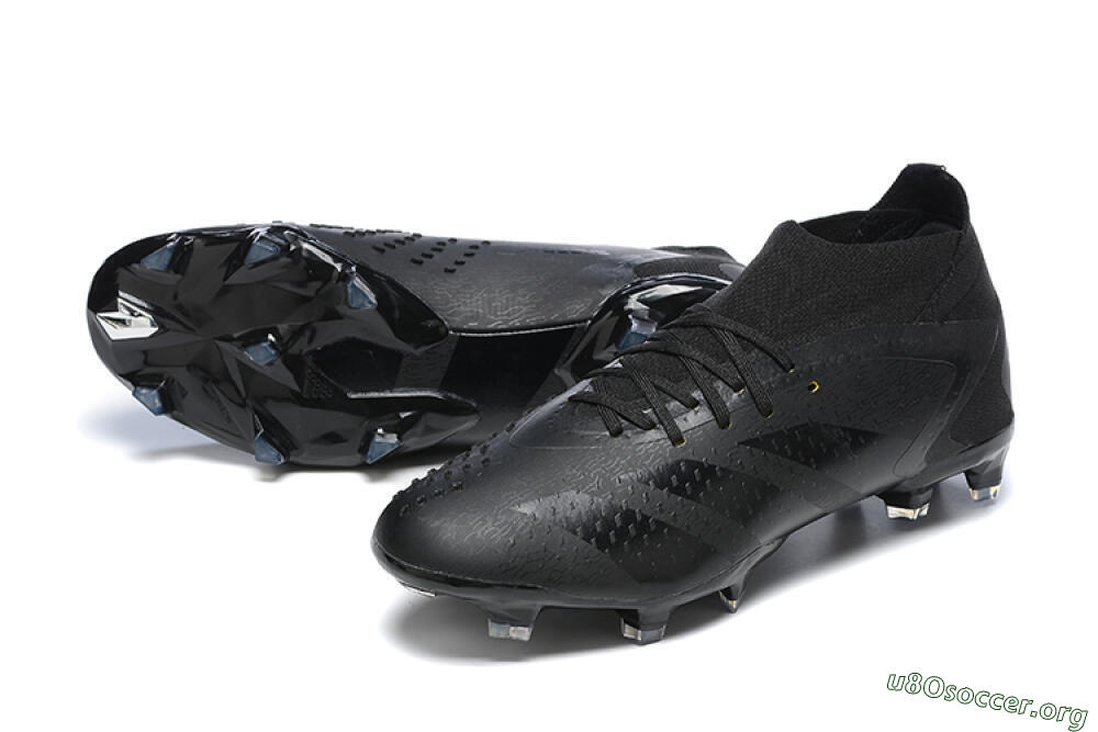 Adidas Predator Accuracy+ FG Football Boots - Black/Black 0