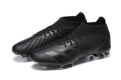 Adidas Predator Accuracy+ FG Football Boots - Black/Black