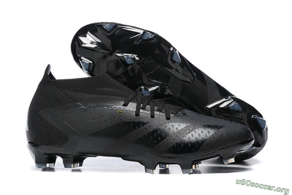 Adidas Predator Accuracy+ FG Football Boots - Black/Black 2