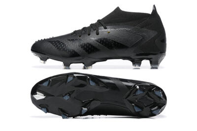 Adidas Predator Accuracy+ FG Football Boots - Black/Black