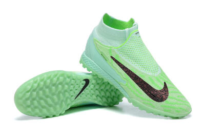 Nike Phantom GX Elite DF Link TF Football Shoes - Green/Black/Brown