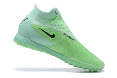 Nike Phantom GX Elite DF Link TF Football Shoes - Green/Black/Brown
