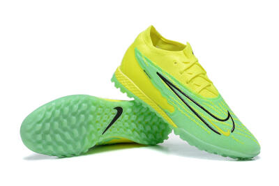 Nike Phantom GX Elite TF Football Shoes - Green/Black/Yellow