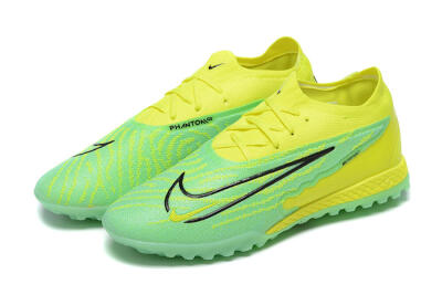 Nike Phantom GX Elite TF Football Shoes - Green/Black/Yellow