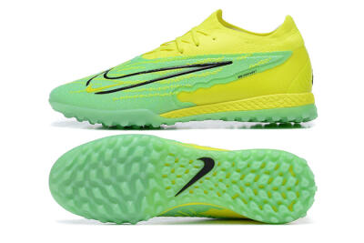 Nike Phantom GX Elite TF Football Shoes - Green/Black/Yellow