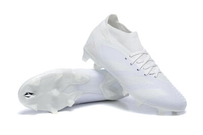 Adidas Predator Accuracy+ FG Football Boots - White/White
