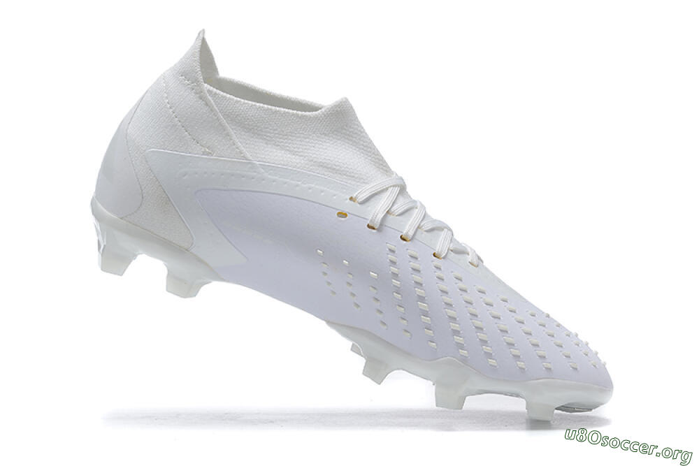Adidas Predator Accuracy+ FG Football Boots - White/White 6