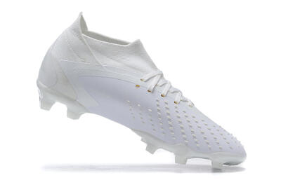Adidas Predator Accuracy+ FG Football Boots - White/White
