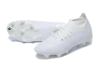 Adidas Predator Accuracy+ FG Football Boots - White/White