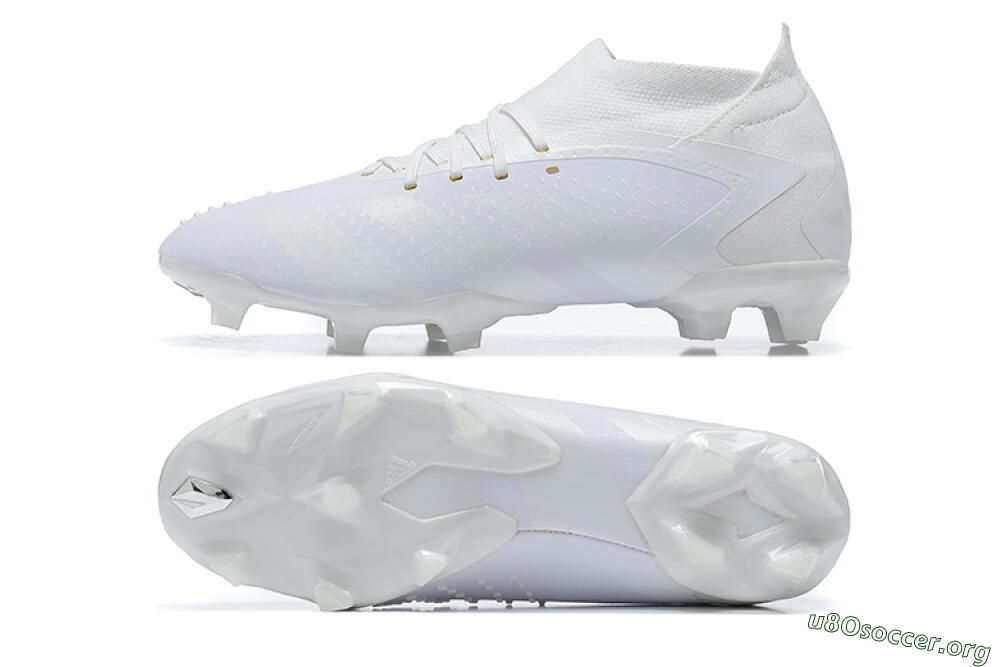 Adidas Predator Accuracy+ FG Football Boots - White/White 1