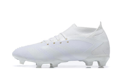 Adidas Predator Accuracy+ FG Football Boots - White/White