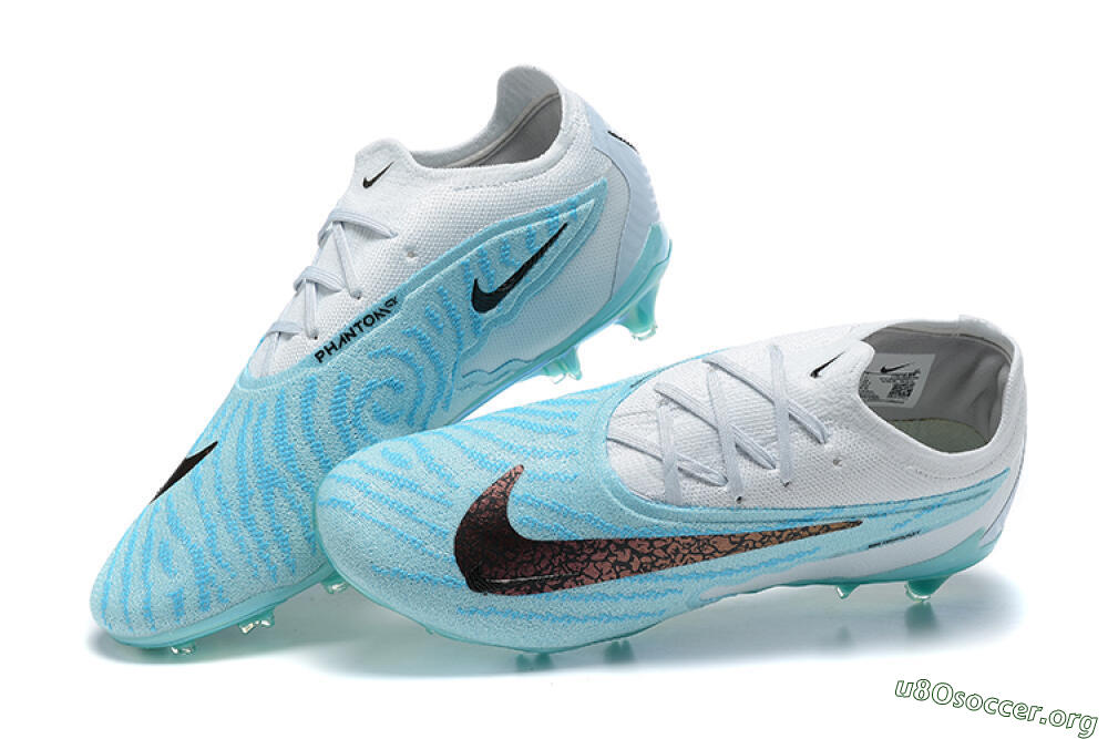 Nike Phantom GX Elite FG Football Boots - Blue/Black/White 5