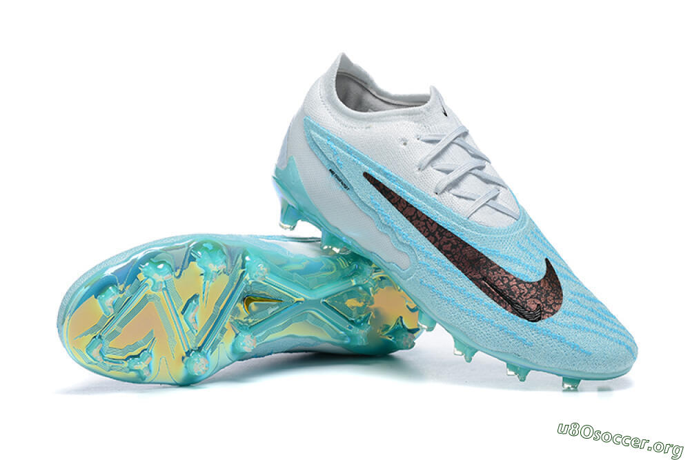 Nike Phantom GX Elite FG Football Boots - Blue/Black/White 4