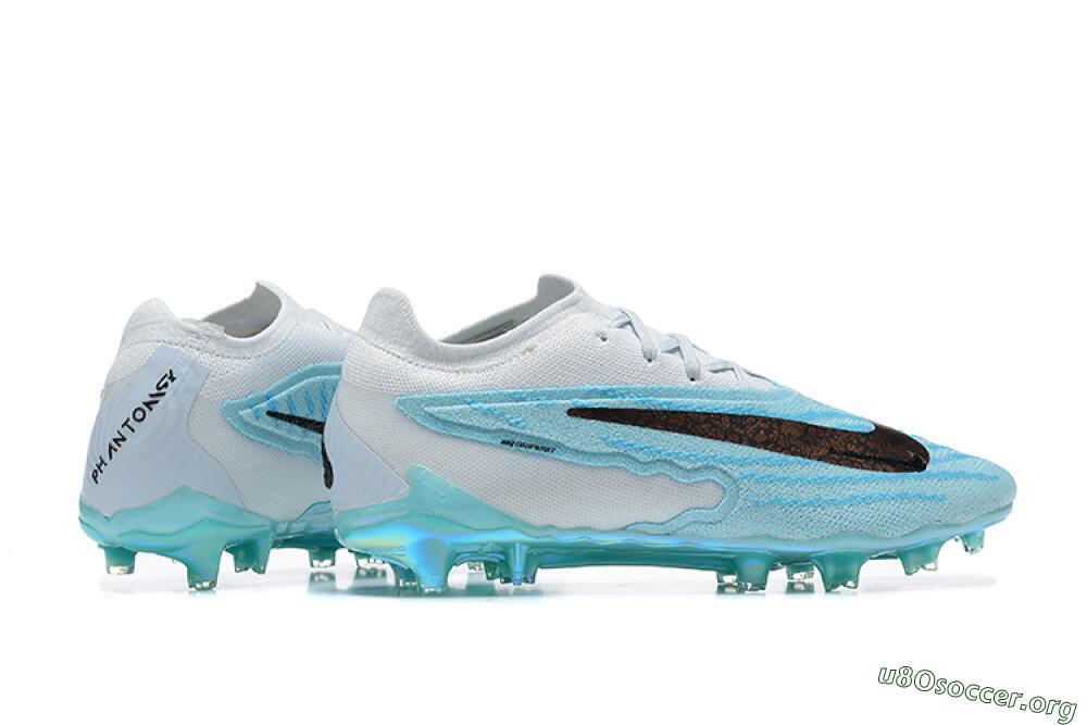Nike Phantom GX Elite FG Football Boots - Blue/Black/White 8
