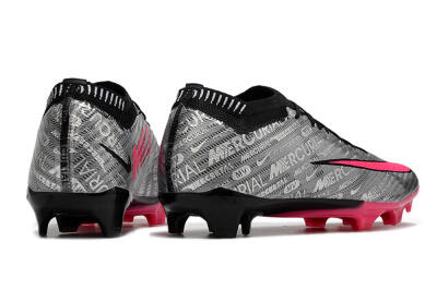 Nike Air Zoom Mercurial Vapor 15 Elite FG Football Boots - Silver/Pink/Black