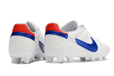 Nike Premier 3 FG Football Boots - White/Blue/Red