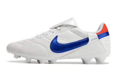 Nike Premier 3 FG Football Boots - White/Blue/Red