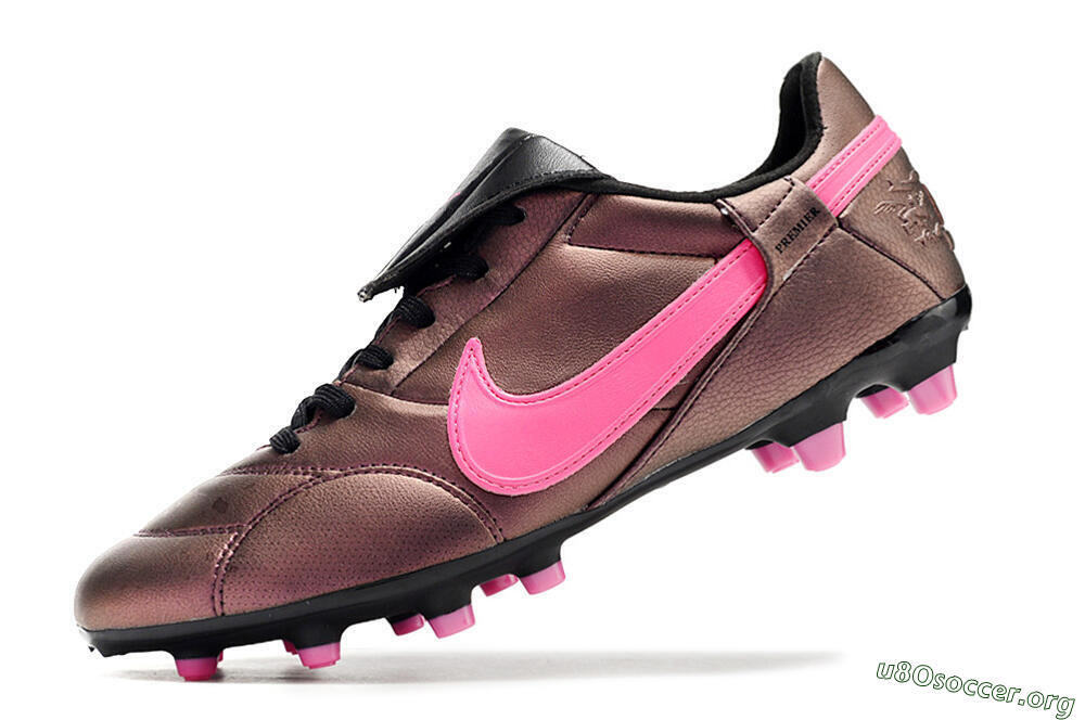 Nike Premier 3 FG Football Boots - Brown/Pink/Black 5