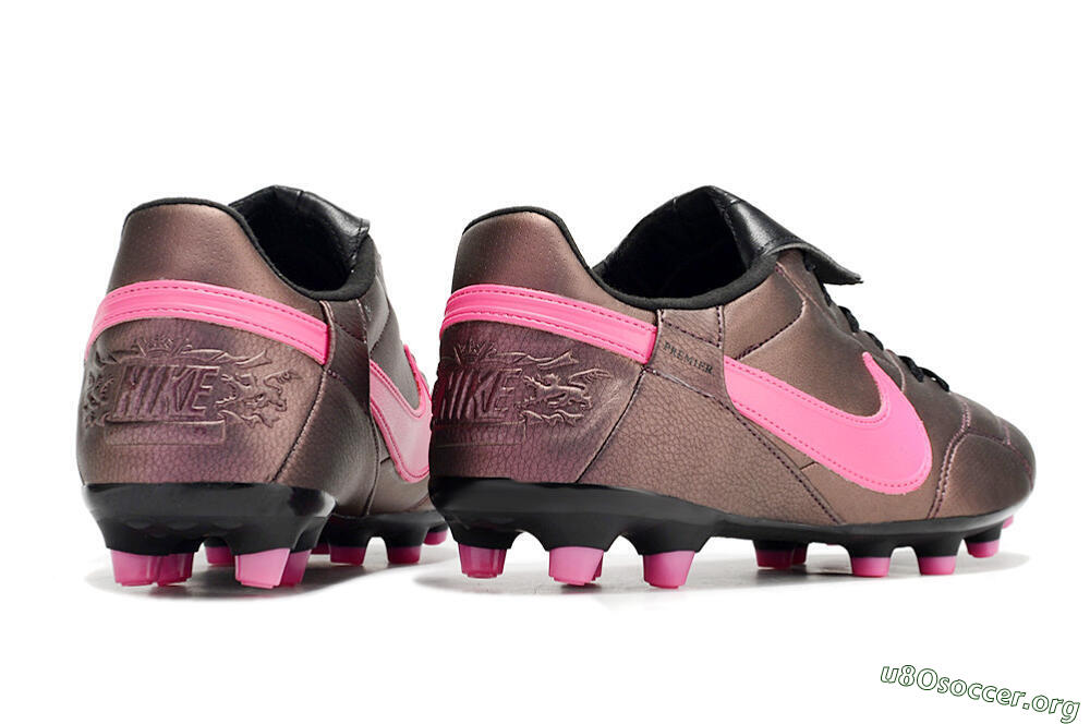 Nike Premier 3 FG Football Boots - Brown/Pink/Black 6