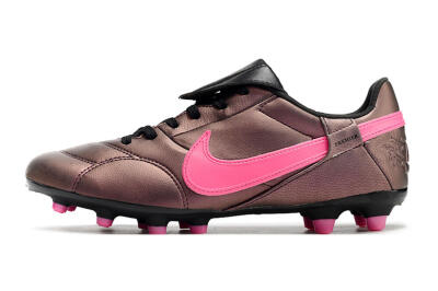 Nike Premier 3 FG Football Boots - Brown/Pink/Black