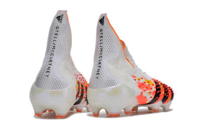 Adidas Predator Freak+ FG Football Boots - White/Black/Orange